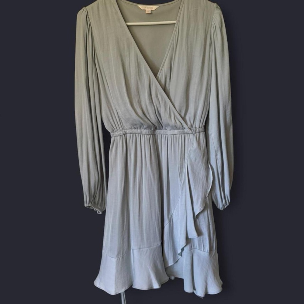 Wrap Dress with Long Sleeves